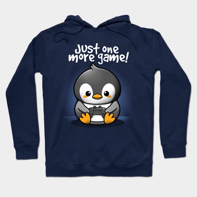 Penguin one more game Hoodie by NemiMakeit